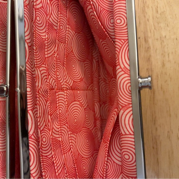 HOBO Lauren Polished Leather Double Frame Design Vintage-Inspired Aesthetic - Picture 15 of 16